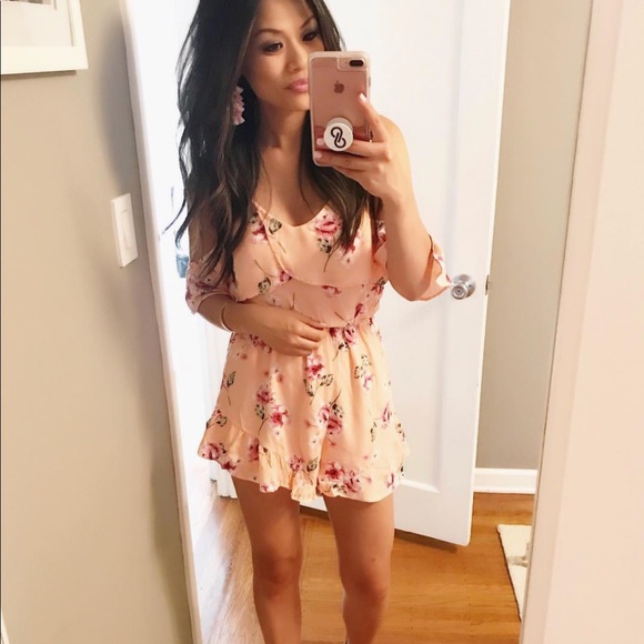 Pants - Mandi floral Romper